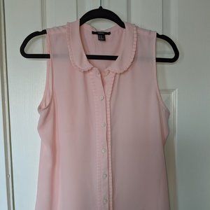 Rose Button Top